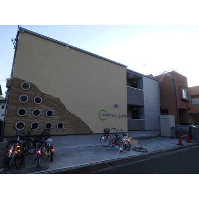 【外観】 | 接道(通路)側から全景