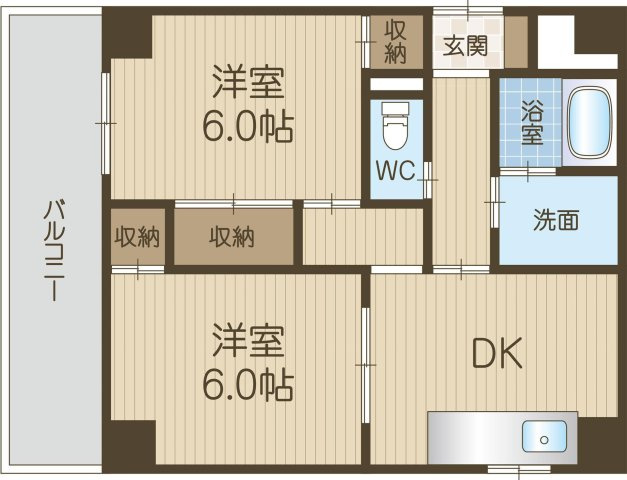 【間取り】 | 735柳ビル