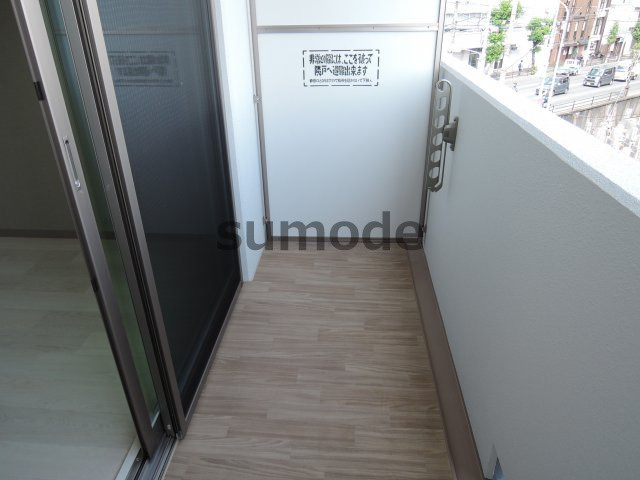 ＡＺＵＲＥ京口のバルコニー