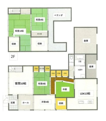 海南市日方・中古戸建・111784の間取り