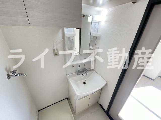 パークモダン高井田の独立洗面台|独立洗面化粧台付き