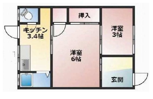 和歌山市手平3丁目・アパート・72224