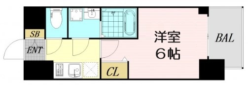 【間取り】 | エスリード中之島ザ・コア