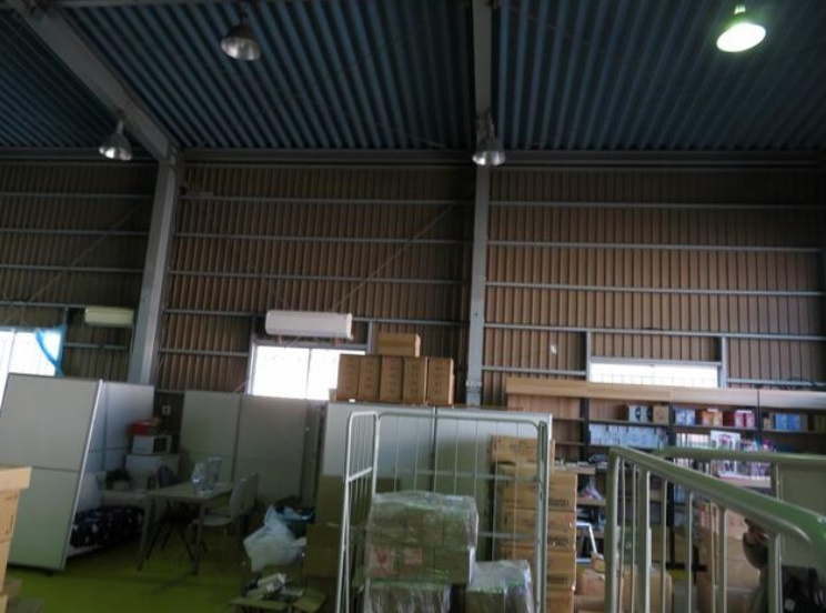 八潮市大字西袋の倉庫の内装