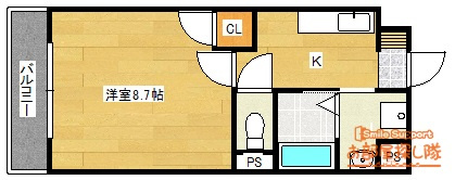 ドリームハウスⅢの間取り