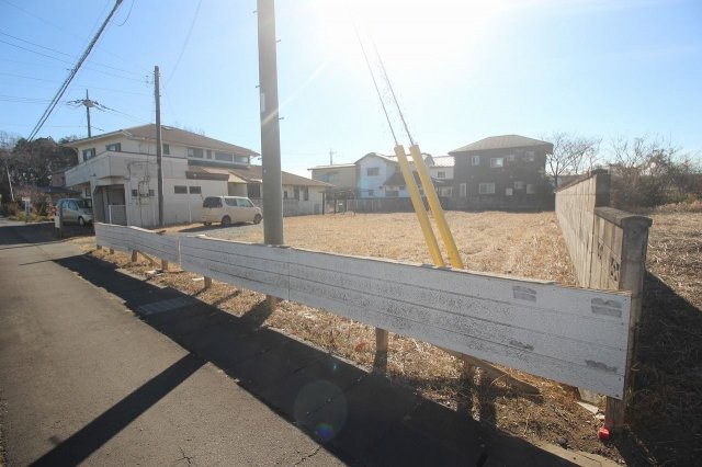 小山市荒井　区画1の外観|北側より（2022年1月撮影）