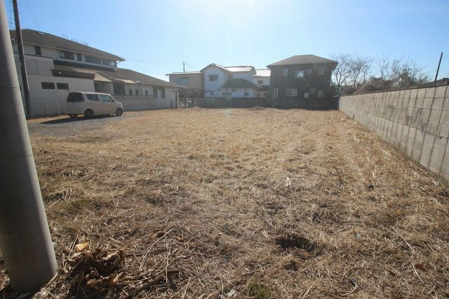 小山市荒井　区画1の外観|北側より（2022年1月撮影）