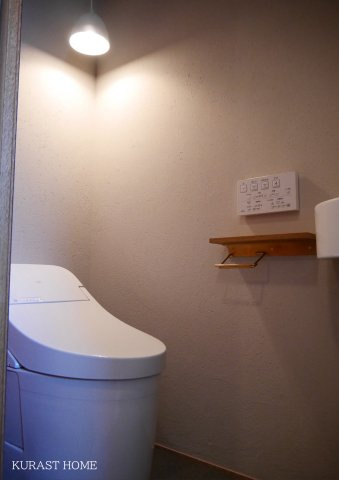 長岡京市神足垣外ケ内　モデルハウス仕様　未入居物件のトイレ