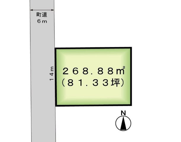 【売地】中山町大字長崎字新田町
