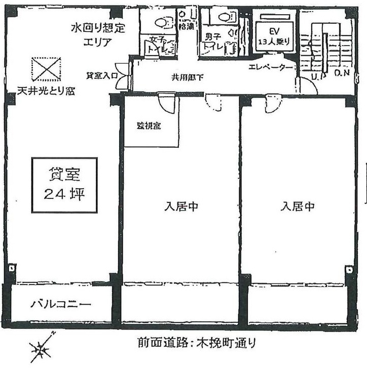 銀座ワカホビルの間取り