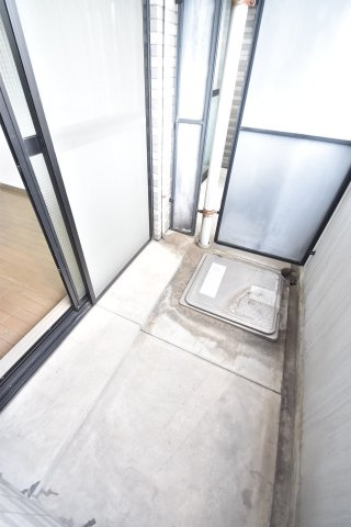 大阪市都島区都島本通５丁目の賃貸マンションのバルコニー