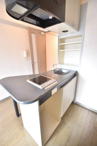 大阪市都島区都島本通５丁目の賃貸マンションのキッチン