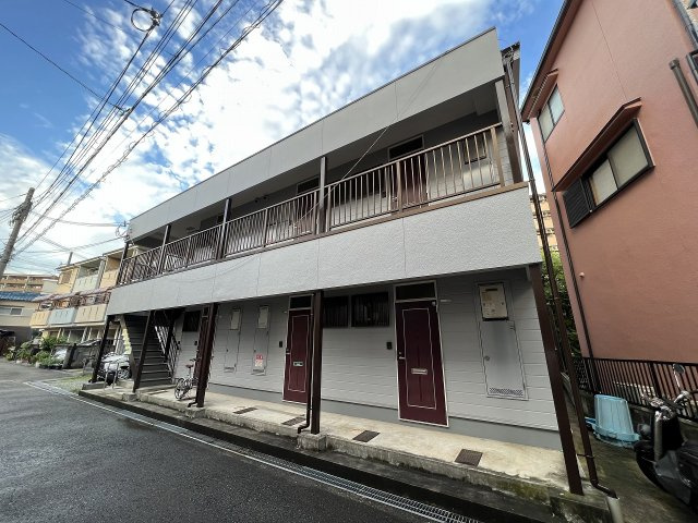 延明ハイツの外観