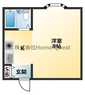 【間取り】 | ムーブ若江西新町ハイツ