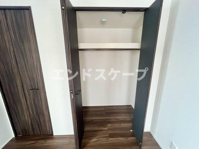 セッティエーム高崎　Ａの収納|高崎、前橋、伊勢崎エリアのお部屋探しはエンドスケープまで！お客様の理想お聞かせ下さい♪
内装の色味が画像と異なる場合がございます。