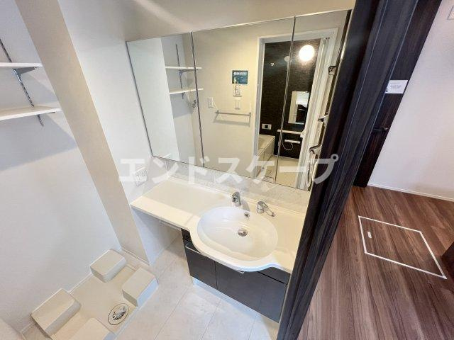 セッティエーム高崎　Ａの洗面所|高崎、前橋、伊勢崎エリアのお部屋探しはエンドスケープまで！お客様の理想お聞かせ下さい♪
内装の色味が画像と異なる場合がございます。