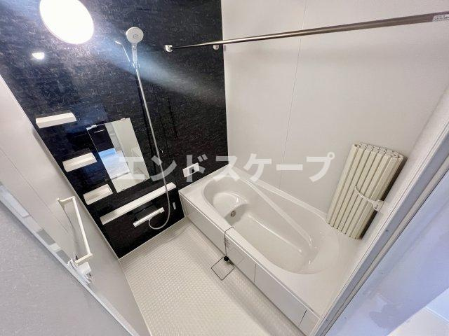 セッティエーム高崎　Ａの浴室|高崎、前橋、伊勢崎エリアのお部屋探しはエンドスケープまで！お客様の理想お聞かせ下さい♪
内装の色味が画像と異なる場合がございます。