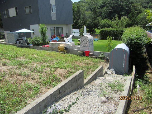 佐野市黒袴町|北西側より（2023年7月撮影）