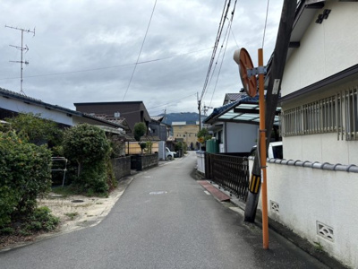 【前面道路含む現地写真】 | 売地　河野中須賀