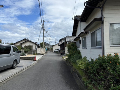 【前面道路含む現地写真】 | 売地　河野中須賀