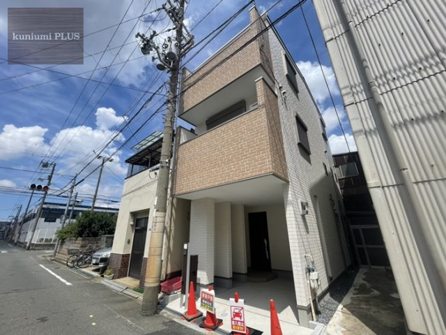 大阪市東成区深江北1丁目の前面道路含む現地写真