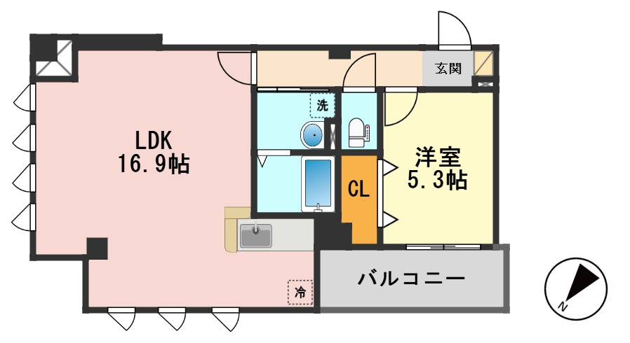 パークファミリア南篠崎の間取り