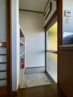 【キッチン】 | 沼田貸家 | 勝手口