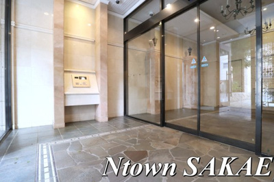 【エントランス】 | プレサンス名古屋駅前ヴェルロード | 落ち着いたエントランスです