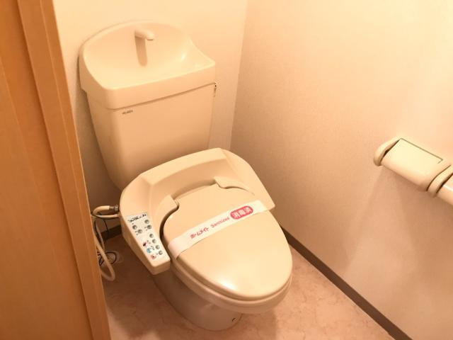 スプリングスのトイレ|シャワー付トイレ