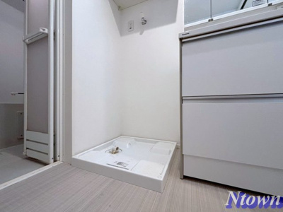 【設備】 | プロスペクト大宮 | 洗濯機置き場です。