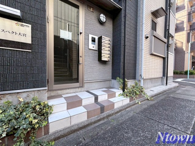 【エントランス】 | プロスペクト大宮 | ゆとりのあるエントランスです