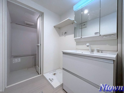 【洗面所】 | プロスペクト大宮 | スペースが確保できる洗面所です