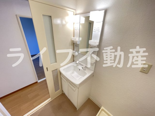 グランドールみとの独立洗面台|独立洗面化粧台が付いています