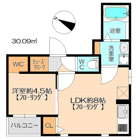 【間取り】 | パームヴィラ笹原Ⅳ | 現況優先。