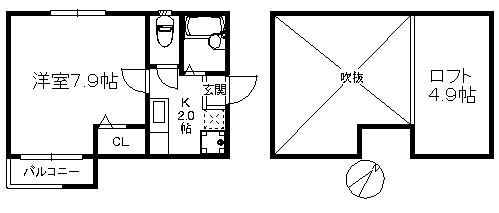 【間取り】 | ルミエール・アン | 現況優先。