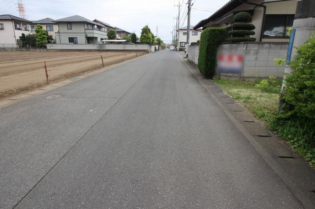 小山市西城南１丁目の前面道路含む現地写真|前面道路