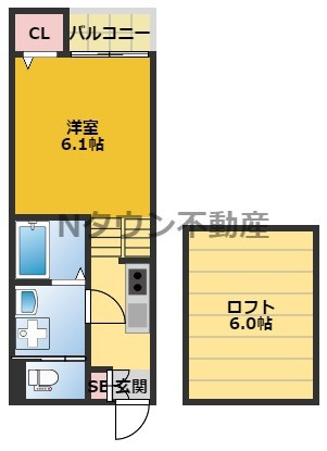 【間取り】 | HAL　FLATS | 間取りです。