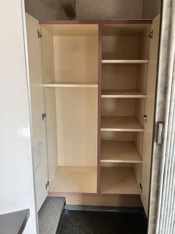 宮野新鮮市場　店舗の収納