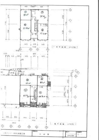 宮野新鮮市場　店舗の区画図