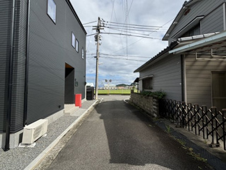 【前面道路含む現地写真】 | 売地　志津川町