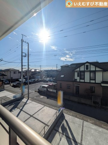 Livele Garden.S　熊谷宮前町第3の展望|高い建物が無く開放感のある展望
バルコニーからの展望も開けていて閑静な住宅地が望めます。日当りも良いですね♪