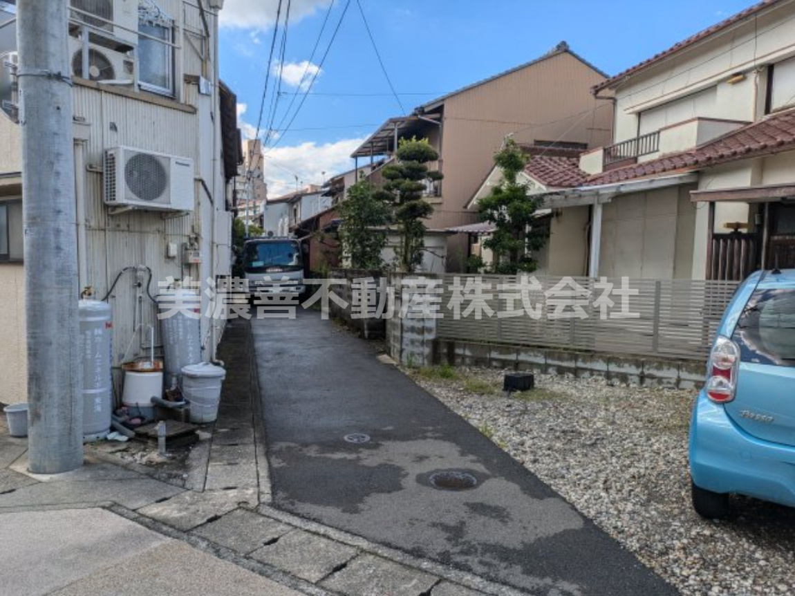 ６３６６８　岐阜市高森町土地の外観