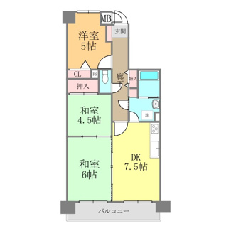 【間取り】 | グランディア大手町壱番館