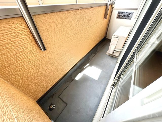 サンリット Bのバルコニー