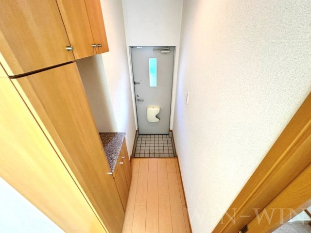 サンリット Bの玄関