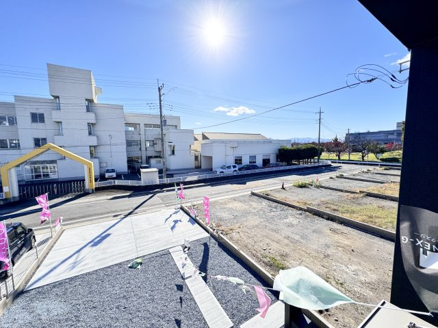 新築　佐波郡玉村町福島23-1期　LIGNAGE　7号棟の展望|現地写真　佐波郡玉村町福島23-1期　LIGNAGE