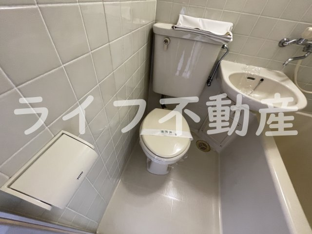 ベルハイム友井のトイレ|コンパクトで使いやすいトイレです