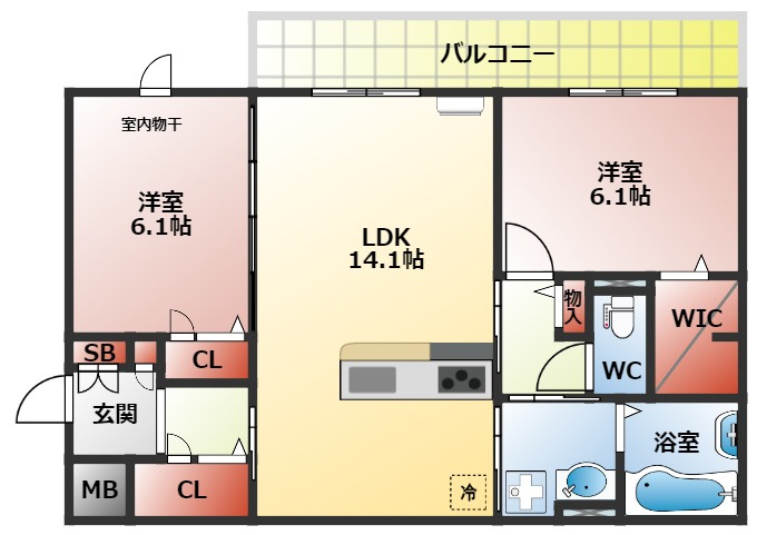 Ｅｍｏｕｖｏｉｒの間取り