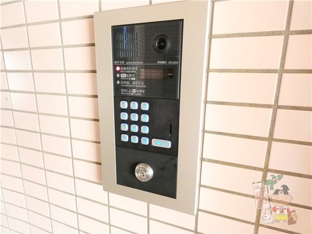 グレースマンションエルフのエントランス