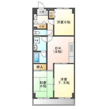 グレースマンションエルフの間取り